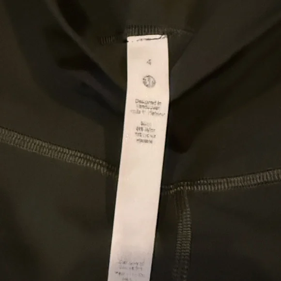 lululemon athletica Olive Green Leggings - Picture 5 of 5